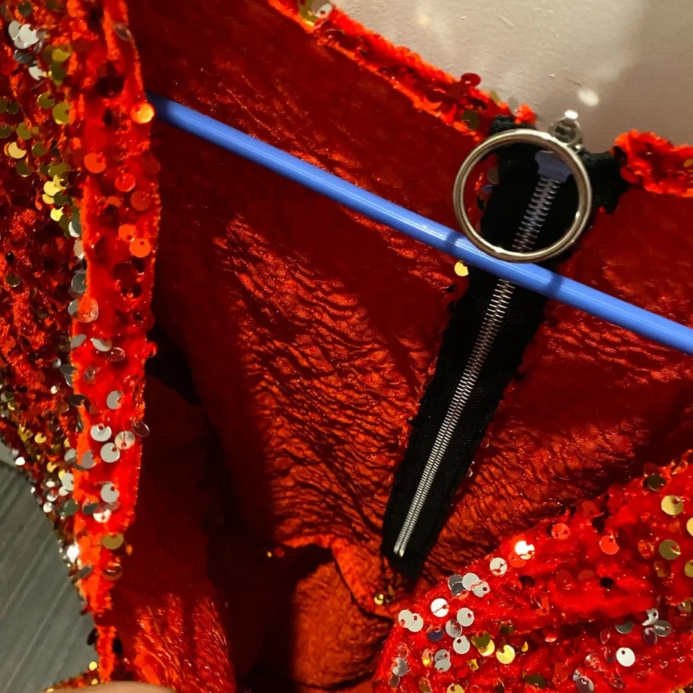 Custom Made Sequin Dress - Picture 6 of 7